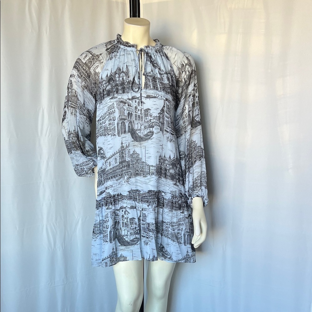 Derek Lam 10 Crosby Juno Trapeze Mini Dress